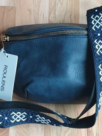 Tasche “ Roulens “ in Dunkelblau/Kunstleder NEU! Maße Breite ca 27cm Höhe ca 19cm