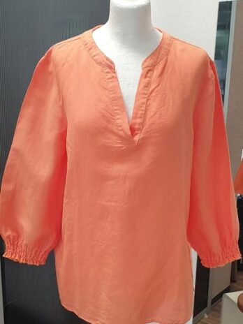 Bluse “ Street One “ Größe 40 in Apricot/Leinenanteil