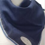 Tuch “ Aigner “ in Dunkelblau 100% Baumwolle