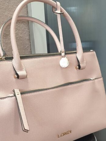 Tasche “ L. Credi “ in Rose`/Kunstleder Maße Breite ca 33cm Höhe ca 25cm