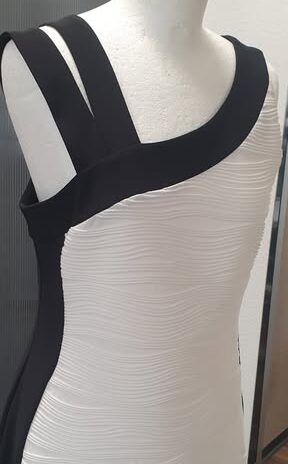 Kleid “ Joseph Ribkoff “ Größe 38 in Weiß/Schwarz