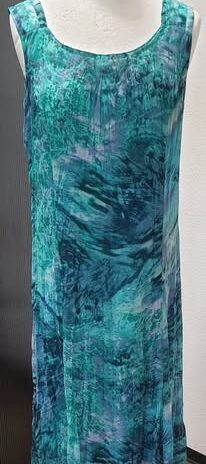 Kleid “ Bonita “ Größe 38 in Türkis gemustert