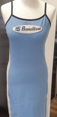 Kleid “ Benetton “ Größe S in Hellblau