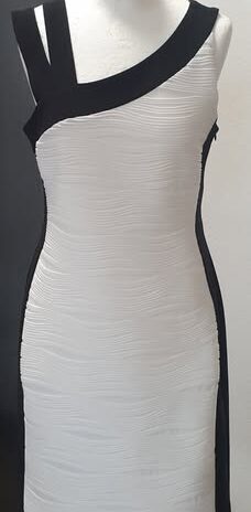 Kleid “ Joseph Ribkoff “ Größe 38 in Weiß/Schwarz