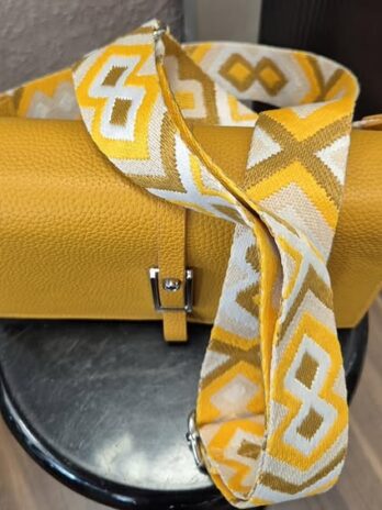 Tasche “ Paolo Bags “ in Curry/Kunstleder NEU! Maße Breite ca 21cm Höhe ca 13cm
