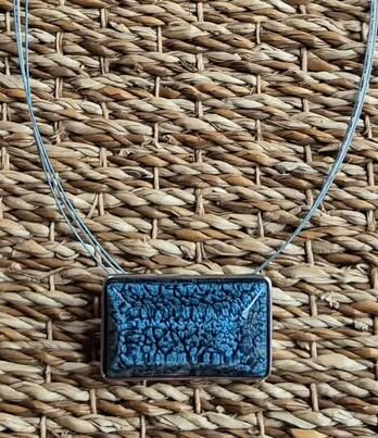Kette “ Bonita “ mit blauem Stein