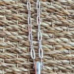 Kette “ Lesli “ in Silber/Schwarz