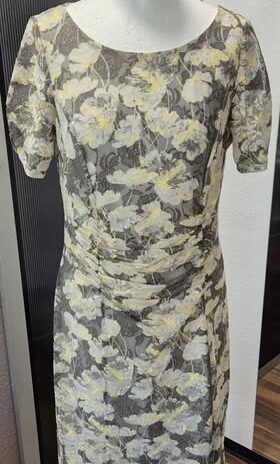 Kleid “ Marks & Spencer “ Größe 38 in Grau/Gelb