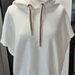 Hoodie “ Zero “ Größe 38 in Offwhite