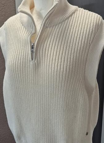 Pullunder “ Tom Tailor “ Größe M in Offwhite