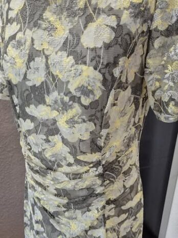 Kleid “ Marks & Spencer “ Größe 38 in Grau/Gelb