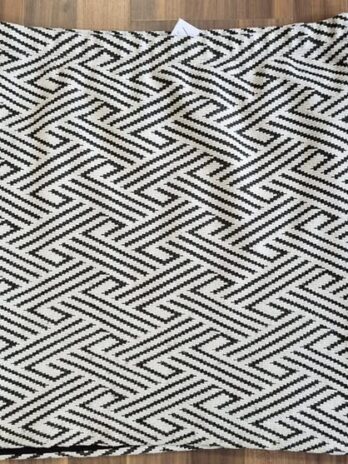Rock “ Montego “ Größe 42 elastischer Bund in Schwarz/Weiß gemustert