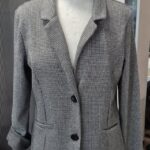 Blazer “ Street One “ Größe 38 in Schwarz/Weiß Hahnentritt gemustert