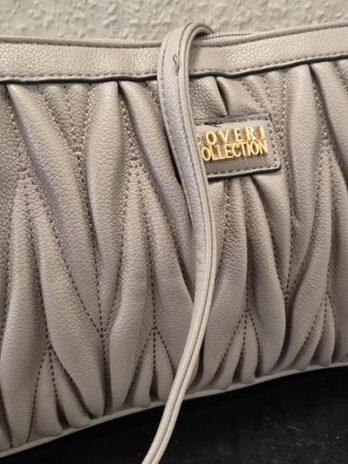 Tasche “ Coveri Collection “ in Taupe/Kunstleder Maße Breite ca 30cm Höhe ca 21