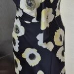 Kleid “ Hugo Boss “ Größe 36 in Dunkelblau/Gelb/Floral