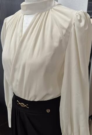 Kleid “ Rinascimento “ Größe 36 in Offwhite/Schwarz