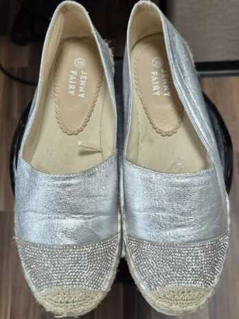 Espadrilles “ Jenny Fairy “ Größe 39 in Silber