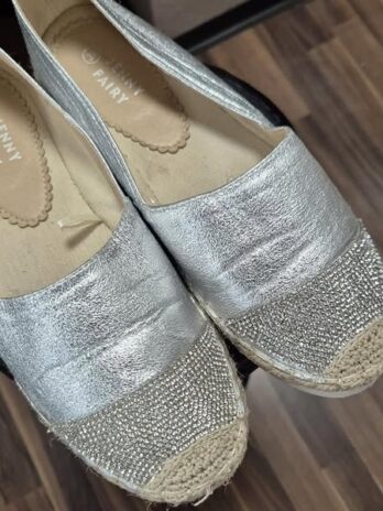 Espadrilles “ Jenny Fairy “ Größe 39 in Silber