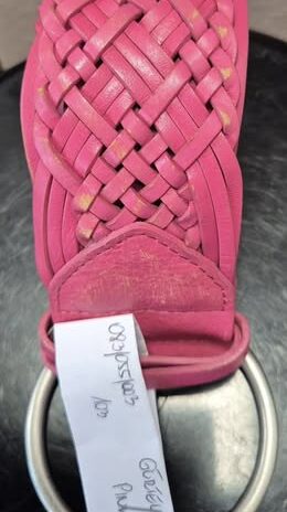 Flechtgürtel “ Made in Italy “ in Pink Länge ca 103cm