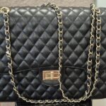 Tasche “ Made in Italy “ in Schwarz/Kunstleder Breite ca 36cm Höhe ca 28cm