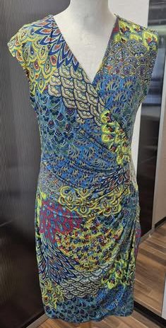 Kleid “ Lady Lol “ Größe  36/38 in Bunt gemustert