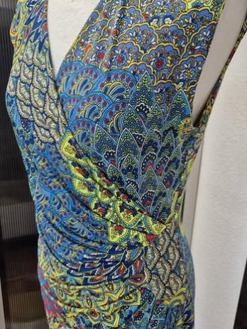 Kleid “ Lady Lol “ Größe  36/38 in Bunt gemustert