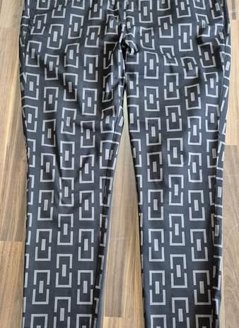 Hose “ Amy Vermont “ Größe 46 in Schwarz/Braun gemustert