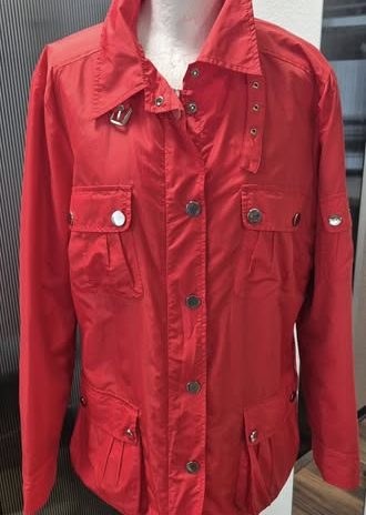 Jacke “ Steffen Schraut “ Größe 42/44 in Rot
