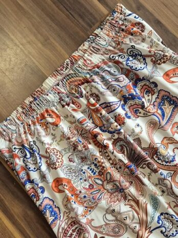 Rock “ Made in Italy “ Größe 38/40 in Bunt gemustert elastischer Bund