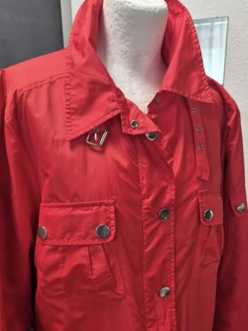 Jacke “ Steffen Schraut “ Größe 42/44 in Rot