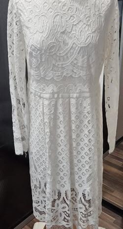 Kleid “ Fashion “ Größe 38 in Weiß/Spitze