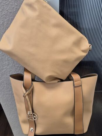 Tasche/Shopper “ Primadonna “ in Cognac extra Innentasche Breite ca 44cm Höhe ca 32cm