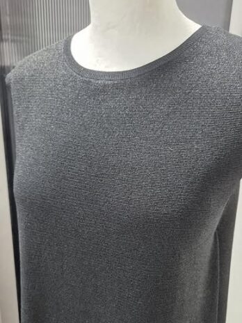 Kleid “ COS “ Größe L in Anthrazitgrau/Glänzend