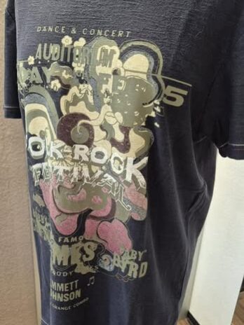 Herrenshirt “ Boss Orange “ Größe M in Blau/Oliv/Print