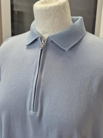 Herren Poloshirt “ Selected Homme “ Größe M in Hellblau