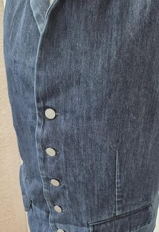 Herren Jeans Gilet “ Boss Orange “ Größe M in Blau