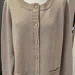 Weste “ K-Mail Order “ Größe 48 in Beige/Pailletten