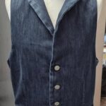 Herren Jeans Gilet “ Boss Orange “ Größe M in Blau