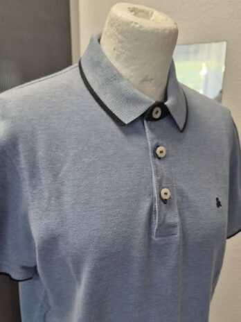 Herren-Poloshirt “ Jack & Jones “ Größe M in Hellblau