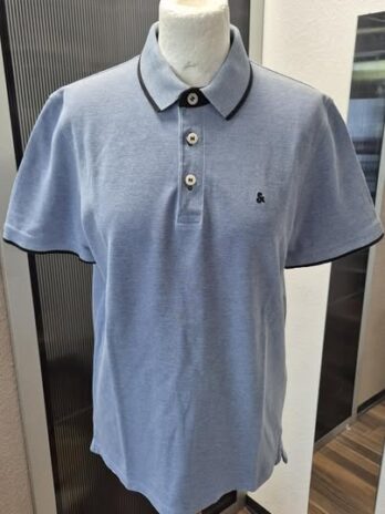 Herren-Poloshirt “ Jack & Jones “ Größe M in Hellblau