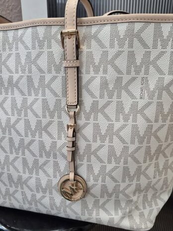 Tasche/Shopper “ Michael Kors “ in Beige/Logoprint Breite ca 50cm Höhe ca 29cm