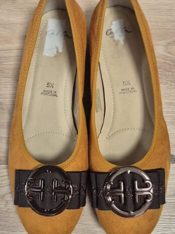 Ballerinas “ ARA “ Größe 38,5 in Curry/Dunkelbraun/Leder