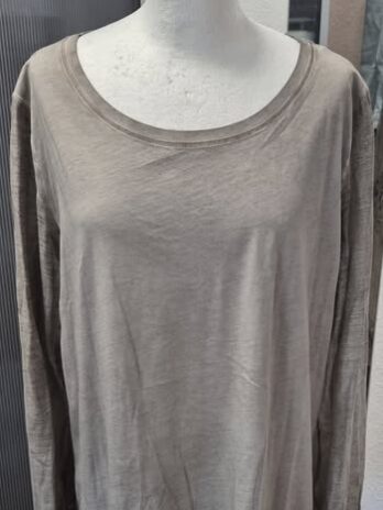 Shirt “ Alpensünde “ Größe 40 in Schlamm/Print