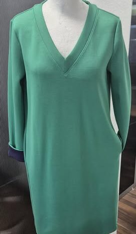 Sweaterkleid “ Tom Tailor “ Größe 38 in Smaragdgrün/Blau