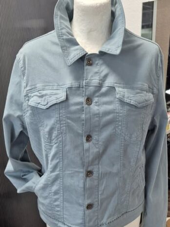 Jeansjacke “ Jones “ Größe 40 in hellem Aquablau