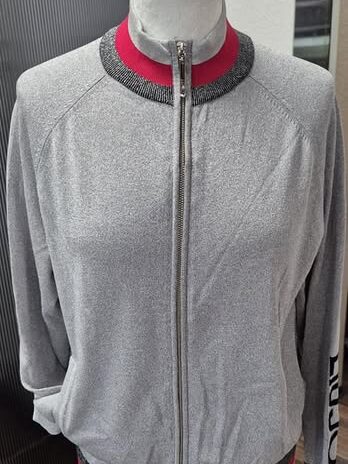 Jacke “ Liu-Jo “ Größe M in Silber/Rot/Schwarz