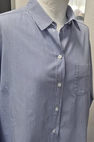 Bluse “ Marc O`Polo “ Größe 38 in Blau/Weiß gestreift