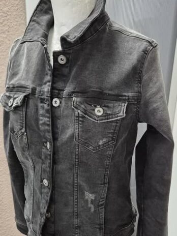 Jeansjacke “ EDC “ Größe 38 in Anthrazitgrau