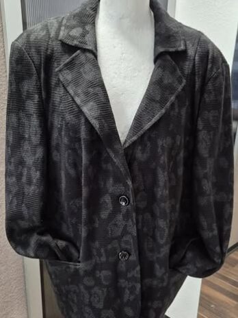 Blazer “ Gerry Weber “ Größe 44 in Schwarz/Grau gemustert