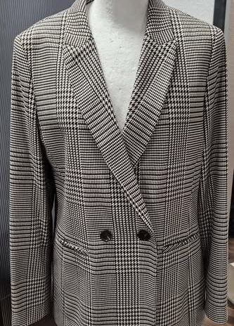 Blazer “ S. Oliver Black Label “ Größe 40 in Braun/Beige kariert